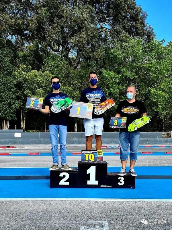 Sunpadow Lipo Battery Helped RC Car Athletes Win The 2021 Portuguese National Championship
