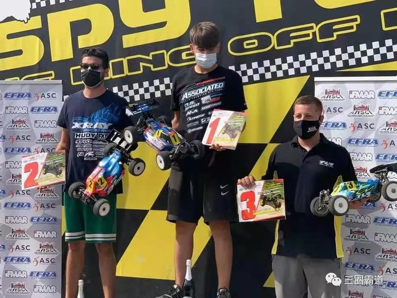 Top Driver Davide Ongaro Used Sunpadow Lipo Battery To Win The Italian National Championship