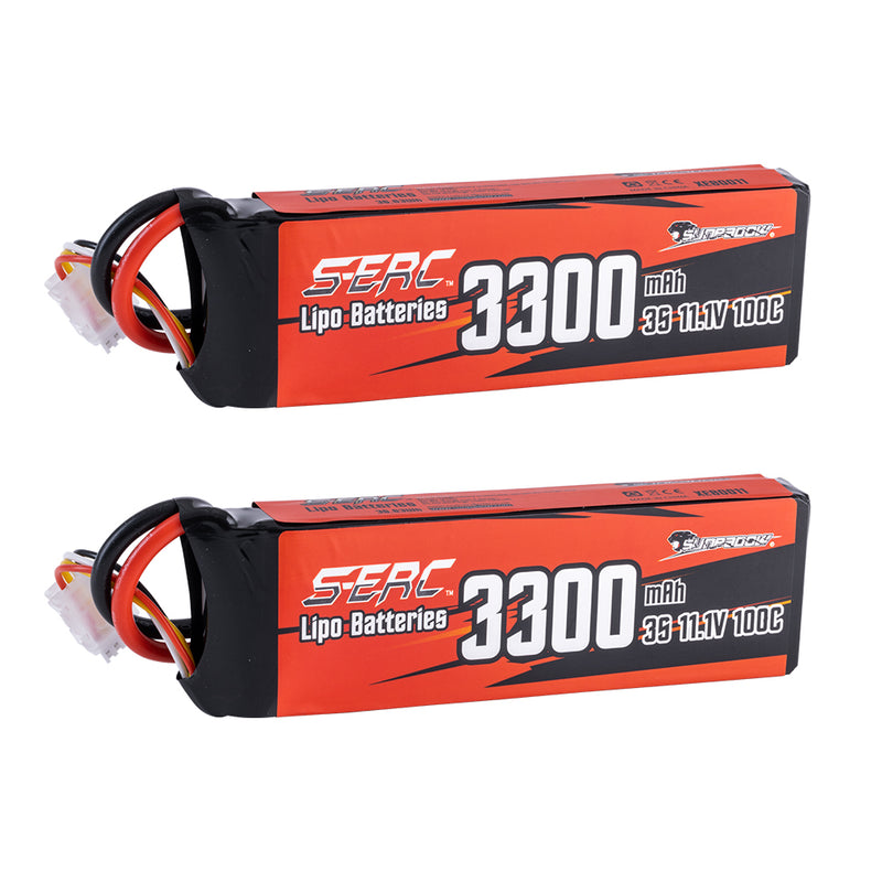 【Sunpadow】2pcs 3S lipo battery 3300mAh 100C with XT60 Plug for RC Car rc trucks traxxas Hobby Vehicle tank