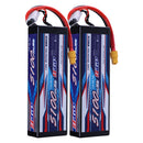 【Buy one get two】2S 7.4V Lipo Battery 5100mAh 70C Hard Case with XT60 Connector