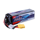 4S 14.8V Lipo Battery 7300mAh 70C Soft Pack with XT90 Connector for RC Car Hobby