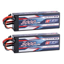【Buy one get two】2S lipo battery 5000mAh 130C T Plug for RC Car Trucks traxxas Drone Helicopter RC tank