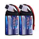7.4V 2S RC Lipo Battery 25C 900mAh with JST Plug for RC Airplane Racing 2 Packs (Buy One Get Two)