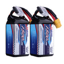 4S Lipo Battery 14.8V 1500mAh 120C Soft Pack with XT60 Plug for RC FPV 2 Packs (Buy One Get Two)