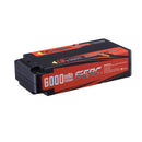 Sunpadow Lipo Battery 6000mAh 2S2P 7.6V 100C with 4mm Bullet STICK for RC Car Race