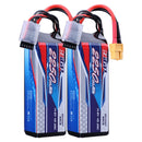 2pcs 14.8V 4S RC Lipo Battery 25C 2250mAh with XT60 Plug for RC Airplane Racing Hobby