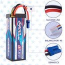 【Buy one get two】4S 14.8V 6400mAh 100C Lipo Battery EC5 Plug for RC Car Plane DJI Truck Tank Buggy Racing Boat Models