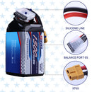 6S 22.2V Lipo Battery 1500mAh 120C Soft Pack with XT60 for RC FPV Racing 2 Packs (Buy One Get Two)
