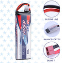 【Buy one get two】2S lipo battery 6500mAh 100C TRX for RC Car Trucks traxxas Drone Helicopter RC tank