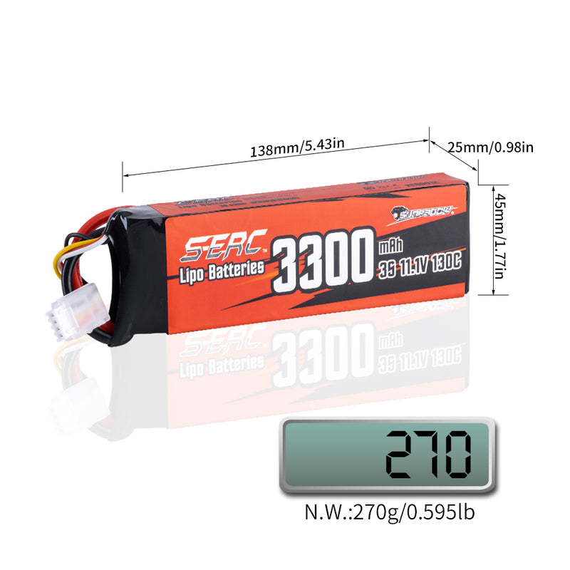 【Sunpadow】2pcs 3S lipo battery 3300mAh 130C with XT60 Plug for RC Car rc trucks traxxas Hobby Vehicle tank