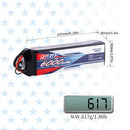 130C Lipo Battery 14.8V 6000mAh Soft Pack with Deans T Connector For RC Car truck boat