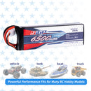 【Buy one get two】2S lipo battery 6500mAh 100C TRX for RC Car Trucks traxxas Drone Helicopter RC tank