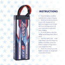 【Buy one get two】2S lipo battery 5000mAh 130C T Plug for RC Car Trucks traxxas Drone Helicopter RC tank