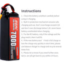 【Sunpadow】6S lipo battery 7000mAh 120C with XT60 Plug for RC Car rc trucks traxxas Hobby Vehicle tank