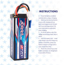 【Buy one get two】4S 14.8V 5300mAh 100C Lipo Battery EC5 Plug for RC Car Plane DJI Truck Tank Buggy Racing Boat Models