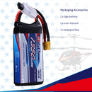 7.4V 2S RC Lipo Battery 20C 1350mAh with XT30 Plug for RC Airplane Racing 2 Packs (Buy One Get Two)