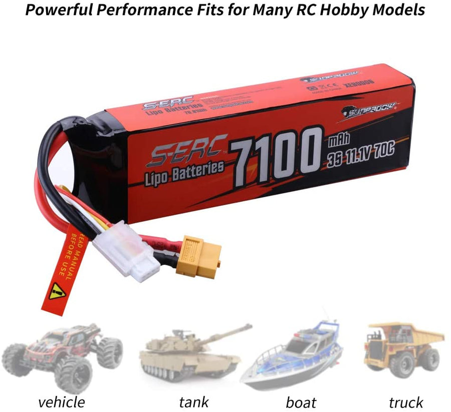 SIGP 3S 11,1V Lipo Akku 7100mAh RC Batterien 70C Soft Pack mit XT60 Anschluss für RC Auto Fahrzeuge LKW Tank Boot Racing Hobby SIGP 3S 11,1V Lipo Akku 7100mAh RC Batterien 70C Soft Pack mit XT60 Anschluss für RC Auto Fahrzeuge LKW Tank Boot Racing Hobby