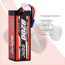 【Sunpadow】 4S 14.8V Lipo Battery 100C 8200mAh EC5 Plug  for RC Car Plane DJI Truck Tank Buggy Racing Boat Models